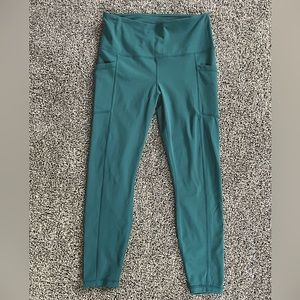 Yogalicious High Waist Ultra Soft 7/8 Ankle Length Leggings with Pockets